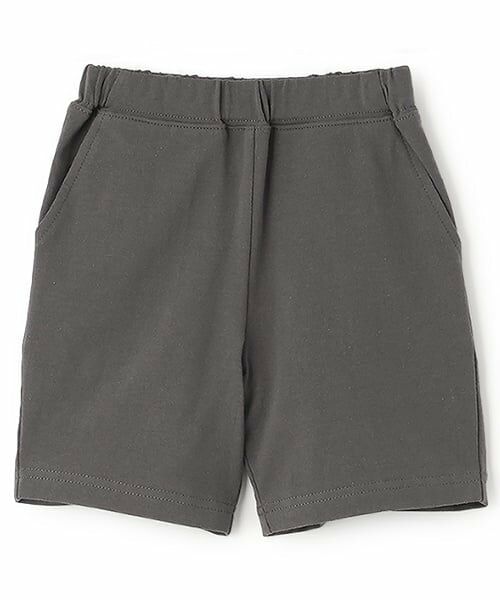 petit main / プティマイン ショート・ハーフ・半端丈パンツ | 【プティプラ】BOYSハーフパンツ（チャコール）