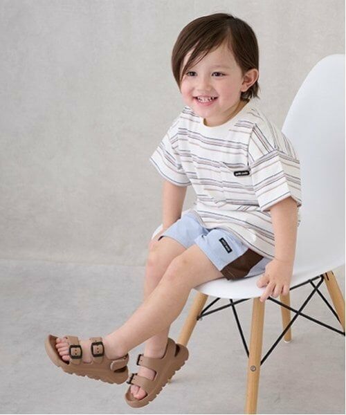 petit main / プティマイン ショート・ハーフ・半端丈パンツ | 【水陸両用】サイドラインハーフパンツ | 詳細1