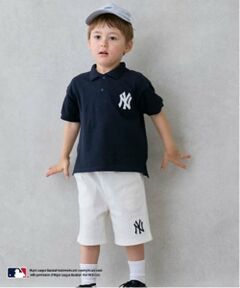 petit main / プティマイン ショート・ハーフ・半端丈パンツ | 【MLB】カットデニムハーフパンツ