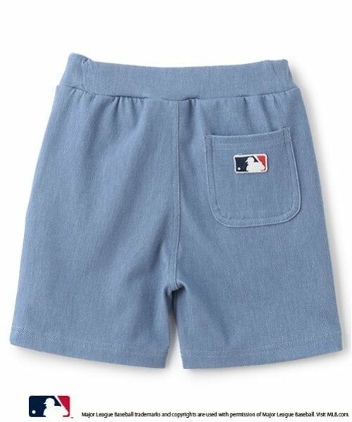 petit main / プティマイン ショート・ハーフ・半端丈パンツ | 【MLB】カットデニムハーフパンツ | 詳細13