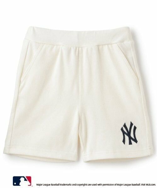 petit main / プティマイン ショート・ハーフ・半端丈パンツ | 【MLB】カットデニムハーフパンツ | 詳細25