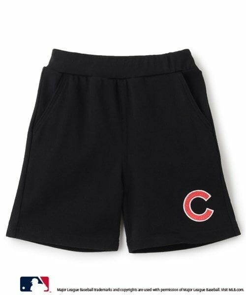 petit main / プティマイン ショート・ハーフ・半端丈パンツ | 【MLB】カットデニムハーフパンツ | 詳細27