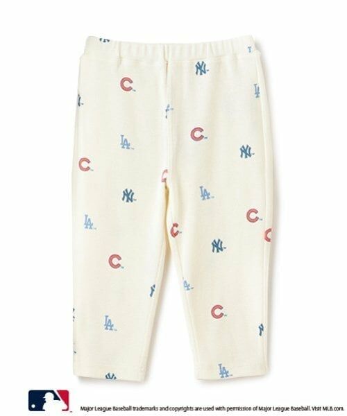 petit main / プティマイン その他パンツ | 【MLB】レギンスパンツ(アイボリー)