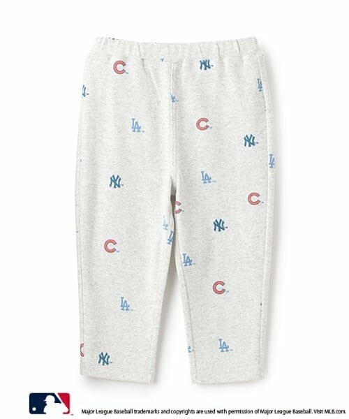 petit main / プティマイン その他パンツ | 【MLB】レギンスパンツ(トップ グレー)