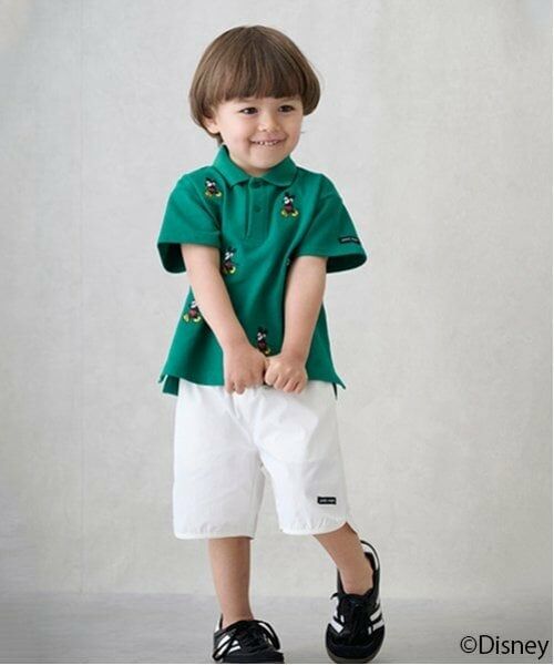 petit main / プティマイン ショート・ハーフ・半端丈パンツ | リップストップハーフパンツ（オフ ホワイト）