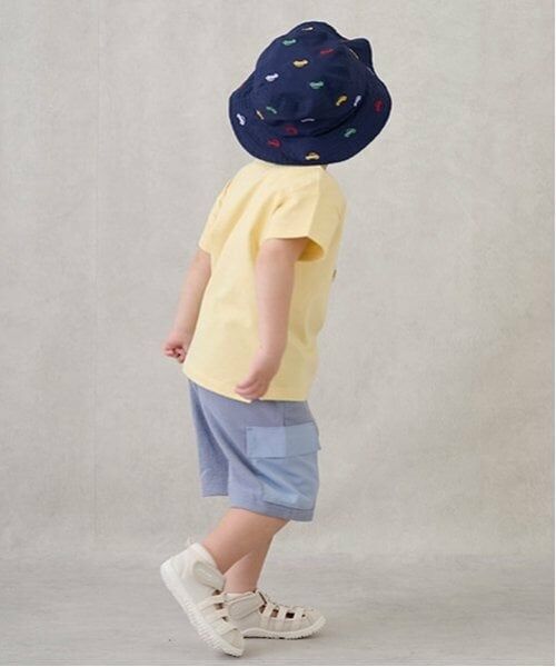 petit main / プティマイン ショート・ハーフ・半端丈パンツ | ポケットつきカットハーフパンツ | 詳細3