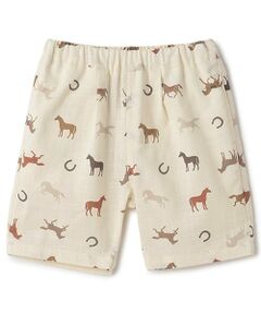 petit main / プティマイン ショート・ハーフ・半端丈パンツ | 【リンク】柄アソートハーフパンツ(キッズ)