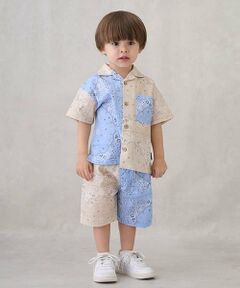 petit main / プティマイン ショート・ハーフ・半端丈パンツ | 【リンク】柄アソートハーフパンツ(キッズ)