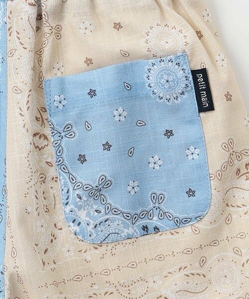 petit main / プティマイン ショート・ハーフ・半端丈パンツ | 【リンク】柄アソートハーフパンツ(キッズ) | 詳細13