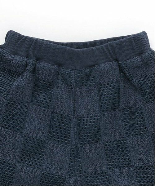 petit main / プティマイン ショート・ハーフ・半端丈パンツ | スクエア刺しゅうハーフパンツ | 詳細6