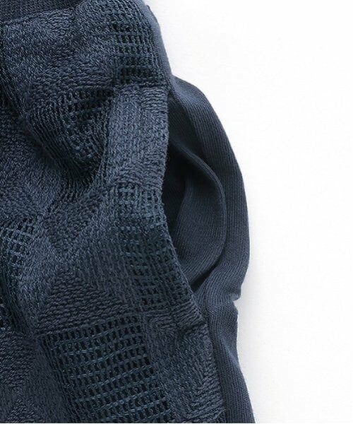 petit main / プティマイン ショート・ハーフ・半端丈パンツ | スクエア刺しゅうハーフパンツ | 詳細7