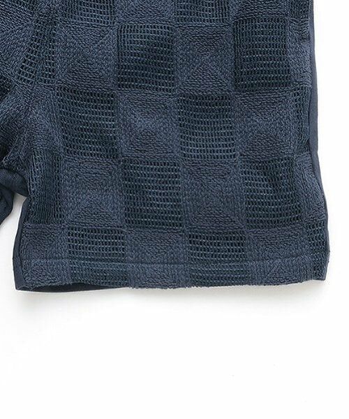 petit main / プティマイン ショート・ハーフ・半端丈パンツ | スクエア刺しゅうハーフパンツ | 詳細8