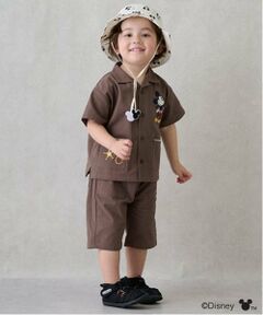 petit main / プティマイン ショート・ハーフ・半端丈パンツ | 【Disney】刺しゅうハーフパンツ