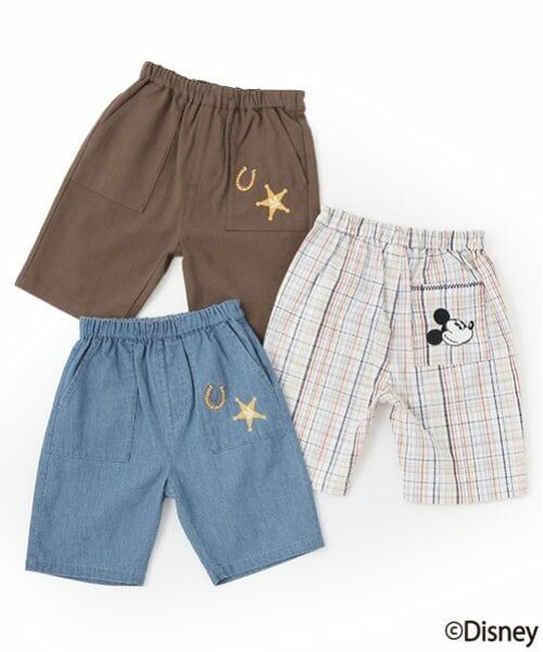 petit main / プティマイン ショート・ハーフ・半端丈パンツ | 【Disney】刺しゅうハーフパンツ | 詳細16