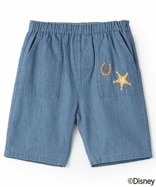 petit main / プティマイン ショート・ハーフ・半端丈パンツ | 【Disney】刺しゅうハーフパンツ | 詳細8