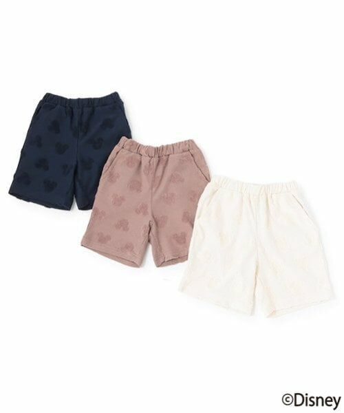 petit main / プティマイン ショート・ハーフ・半端丈パンツ | 【Disney】パイルジャガードハーフパンツ | 詳細16