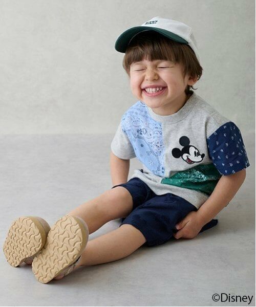 petit main / プティマイン ショート・ハーフ・半端丈パンツ | 【Disney】パイルジャガードハーフパンツ | 詳細4