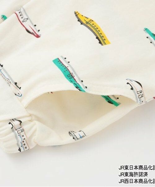 petit main / プティマイン ショート・ハーフ・半端丈パンツ | 【新幹線】総柄カットハーフパンツ | 詳細3