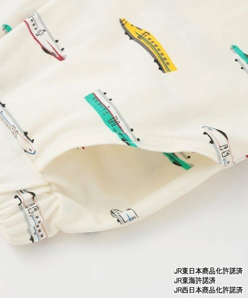 petit main / プティマイン ショート・ハーフ・半端丈パンツ | 【新幹線】総柄カットハーフパンツ | 詳細11