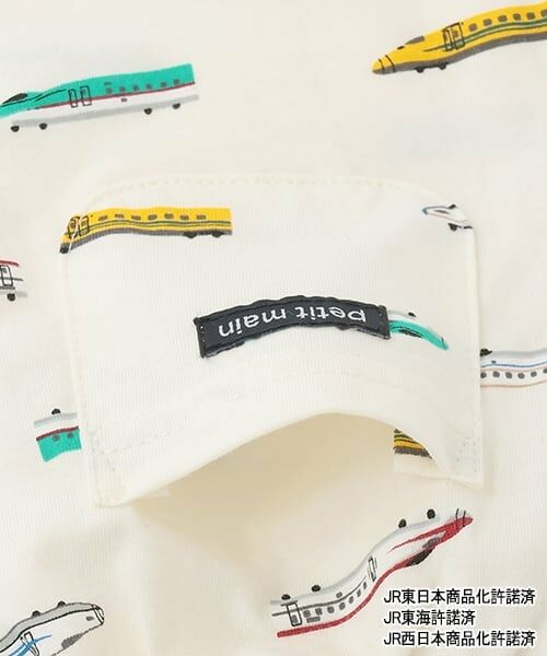 petit main / プティマイン ショート・ハーフ・半端丈パンツ | 【新幹線】総柄カットハーフパンツ | 詳細13