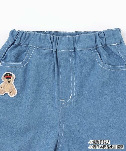 petit main / プティマイン ショート・ハーフ・半端丈パンツ | 【新幹線】刺しゅうハーフパンツ | 詳細5