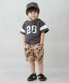 petit main / プティマイン ショート・ハーフ・半端丈パンツ | 総柄ハーフパンツ