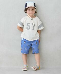 petit main / プティマイン ショート・ハーフ・半端丈パンツ | 総柄ハーフパンツ