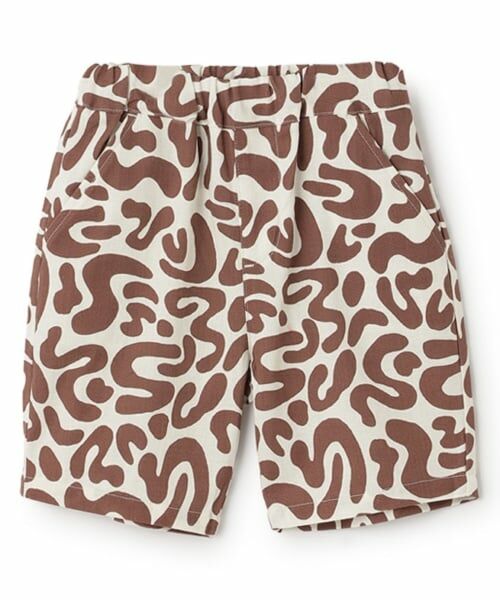 petit main / プティマイン ショート・ハーフ・半端丈パンツ | 総柄ハーフパンツ | 詳細20