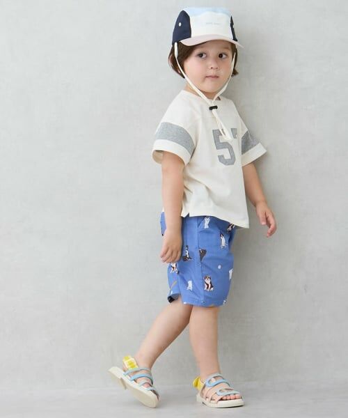 petit main / プティマイン ショート・ハーフ・半端丈パンツ | 総柄ハーフパンツ | 詳細7