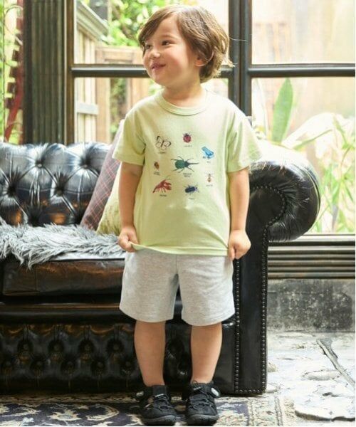 petit main / プティマイン ショート・ハーフ・半端丈パンツ | 【プティプラ】BOYSショーパン２（トップ グレー）