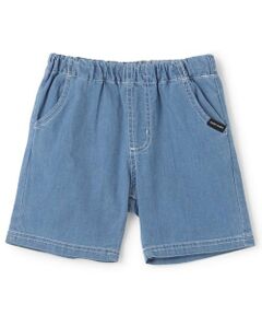 petit main / プティマイン ショート・ハーフ・半端丈パンツ | ストレッチデニムハーフパンツ