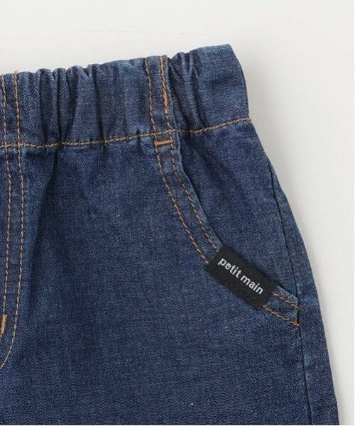 petit main / プティマイン ショート・ハーフ・半端丈パンツ | ストレッチデニムハーフパンツ | 詳細6
