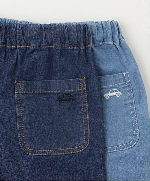 petit main / プティマイン ショート・ハーフ・半端丈パンツ | ストレッチデニムハーフパンツ | 詳細8