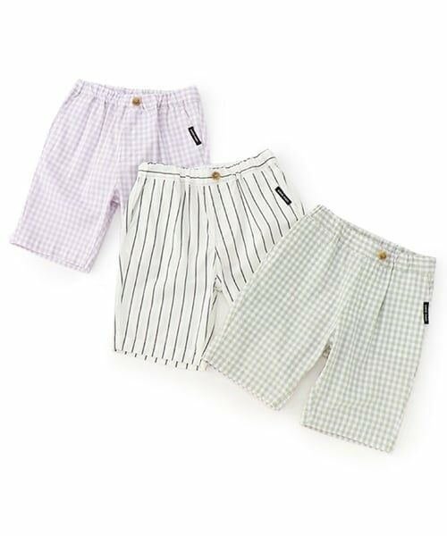 petit main / プティマイン ショート・ハーフ・半端丈パンツ | 【リンク】チェックハーフパンツ(キッズ) | 詳細12
