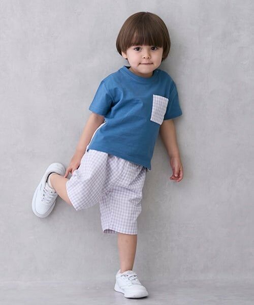 petit main / プティマイン ショート・ハーフ・半端丈パンツ | 【リンク】チェックハーフパンツ(キッズ) | 詳細2