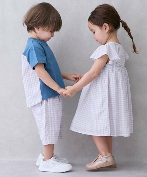 petit main / プティマイン ショート・ハーフ・半端丈パンツ | 【リンク】チェックハーフパンツ(キッズ) | 詳細3