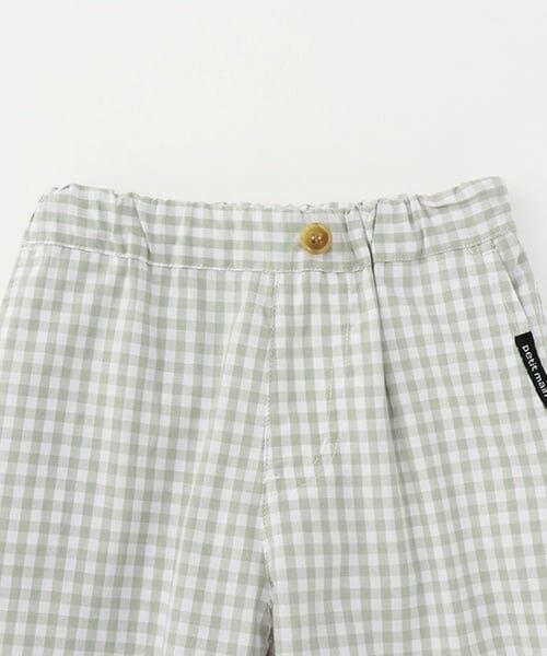 petit main / プティマイン ショート・ハーフ・半端丈パンツ | 【リンク】チェックハーフパンツ(キッズ) | 詳細5