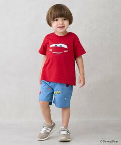 petit main / プティマイン ショート・ハーフ・半端丈パンツ | 【Disney】刺繍ハーフパンツ