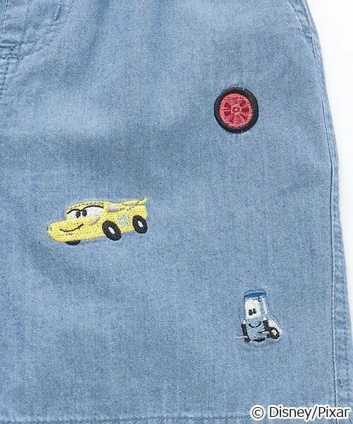 petit main / プティマイン ショート・ハーフ・半端丈パンツ | 【Disney】刺繍ハーフパンツ | 詳細12