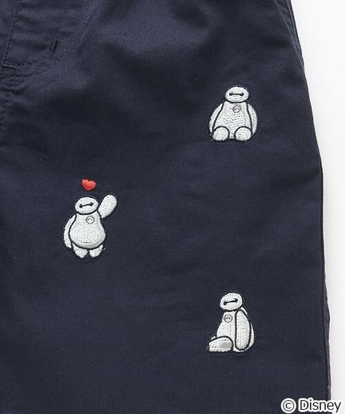 petit main / プティマイン ショート・ハーフ・半端丈パンツ | 【Disney】刺繍ハーフパンツ | 詳細14