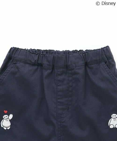 petit main / プティマイン ショート・ハーフ・半端丈パンツ | 【Disney】刺繍ハーフパンツ | 詳細8