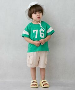 petit main / プティマイン ショート・ハーフ・半端丈パンツ | ハーフカーゴパンツ