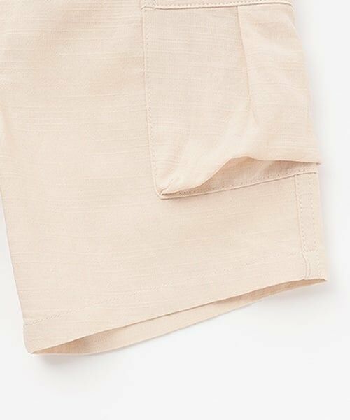 petit main / プティマイン ショート・ハーフ・半端丈パンツ | ハーフカーゴパンツ | 詳細14