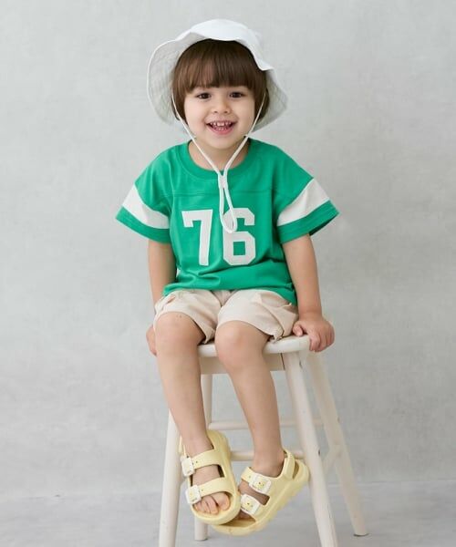 petit main / プティマイン ショート・ハーフ・半端丈パンツ | ハーフカーゴパンツ | 詳細4