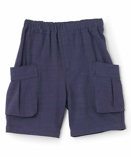 petit main / プティマイン ショート・ハーフ・半端丈パンツ | ハーフカーゴパンツ | 詳細7