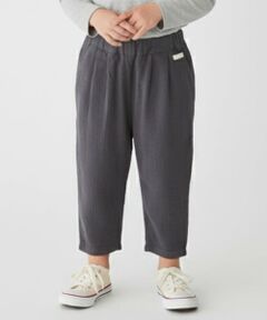 petit main / プティマイン その他パンツ | 【防汚加工】楊柳クロップドパンツ