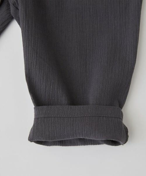 petit main / プティマイン その他パンツ | 【防汚加工】楊柳クロップドパンツ | 詳細10