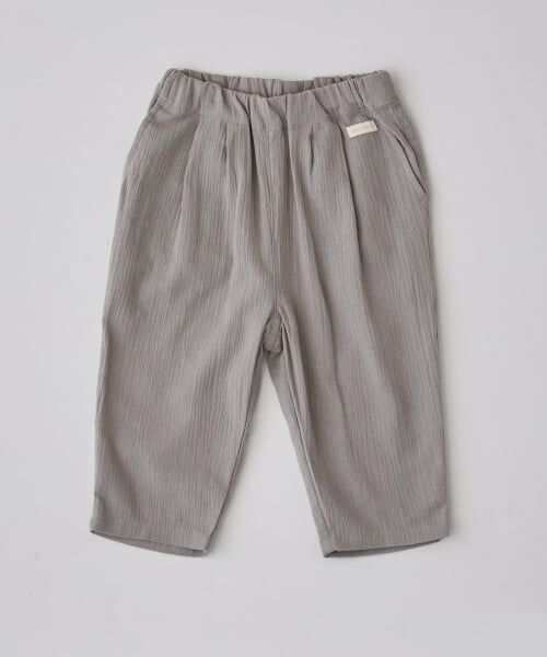 petit main / プティマイン その他パンツ | 【防汚加工】楊柳クロップドパンツ | 詳細2