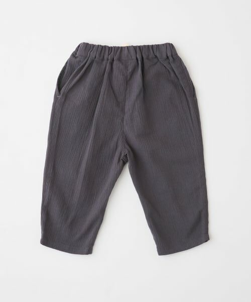 petit main / プティマイン その他パンツ | 【防汚加工】楊柳クロップドパンツ | 詳細4