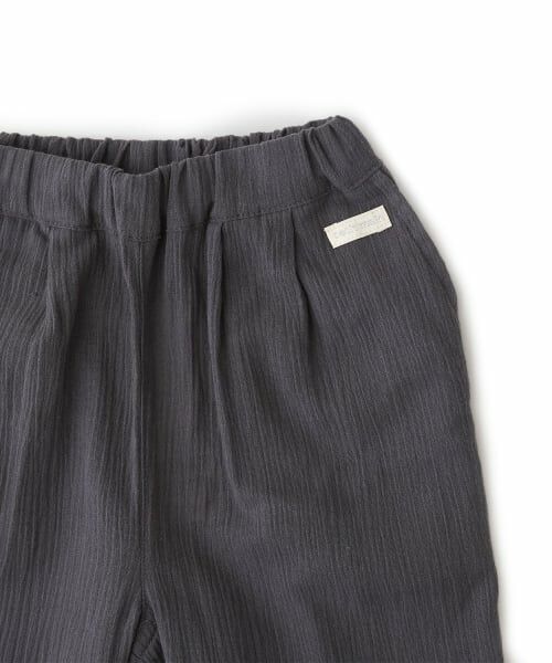petit main / プティマイン その他パンツ | 【防汚加工】楊柳クロップドパンツ | 詳細7